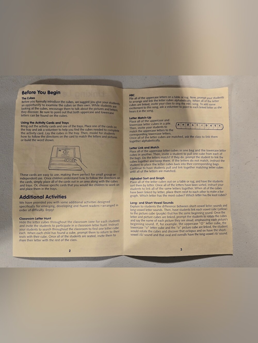 Lakeshore Learning Linking Letter & Picture Cubes - Picture 9 of 10